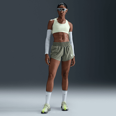 Nike One Women's Dri-FIT Mid-Rise Brief-Lined Running Shorts